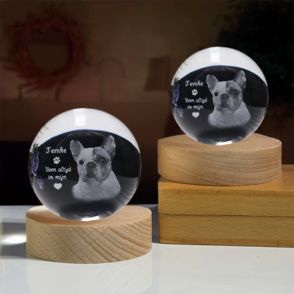 Esfera de cristal Personalizable