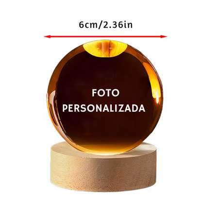 Esfera de cristal Personalizable